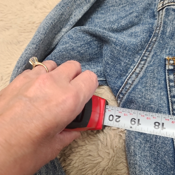 Forever 21, Size M, Denim Blue Women's Jacket, Cropped - Picture 5 of 10